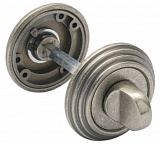 Дверная сантехническая завертка ADDEN BAU WC V003 AGED SILVER состаренное серебро